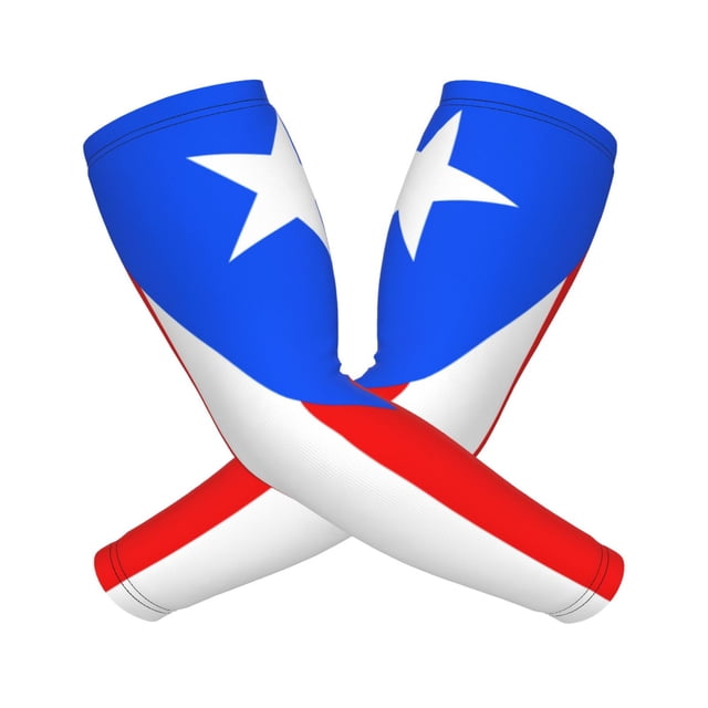 Puerto Rico Car Stickers Pr Puerto Rico Flag Arm Sleeves For Men And Women Compression Sun ...
