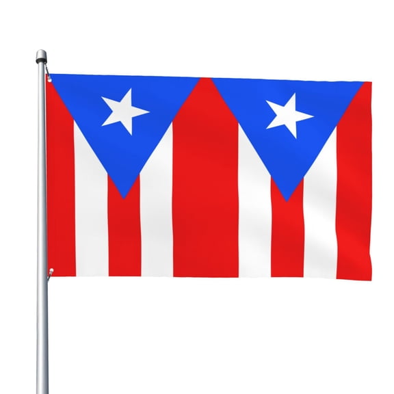 Pr Puerto Rico-Flag Flag 4x6ft Cool Funny Flag Banner For Dorm Bedroom Wall Decor Indoor Outdoor