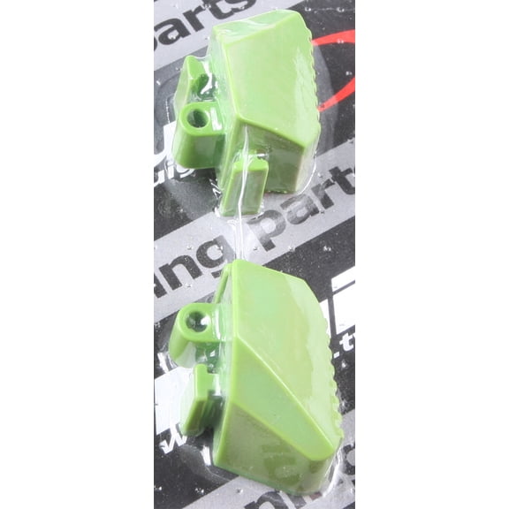 Puig 5533V Pro Frame Sliders Rubber End Bumper - Green