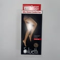 thumbnail image 1 of Siluetti Women's Taupe Silky Sheer Control Top Pantyhose, 3 Pack, 1 of 2