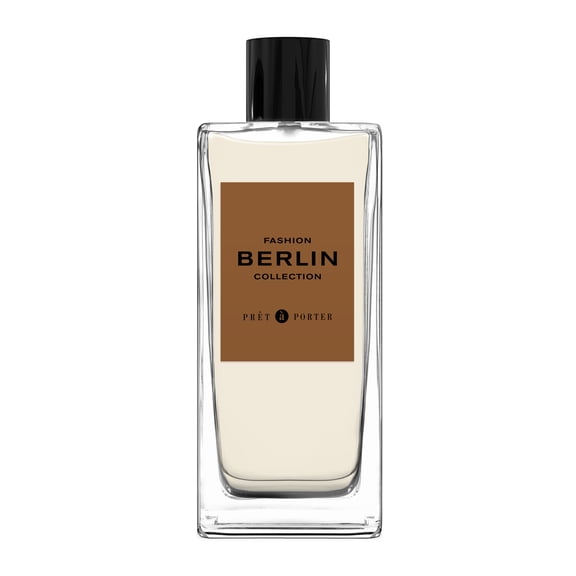 Prêt à Porter Berlin Eau de Parfum for Men, Amber Fougère, Black Pepper, Cardamom, and Dry Amber