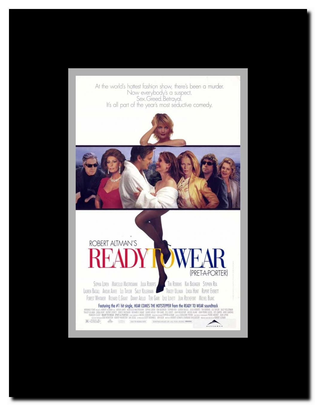 Pr?t-?-Porter Framed Movie Poster
