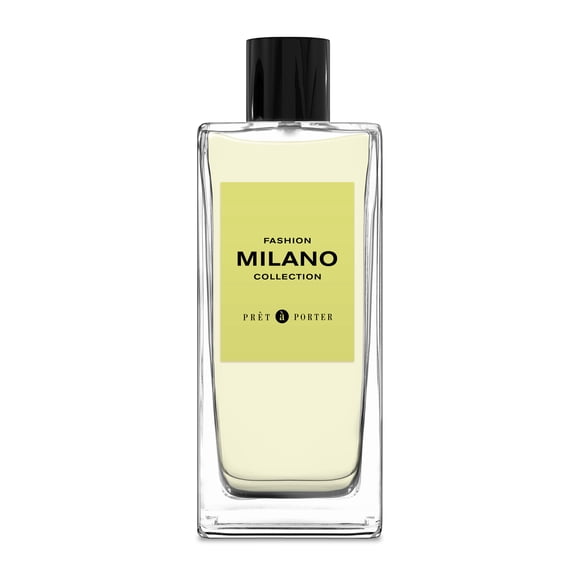 Prêt à Porter Milano Eau de Parfum for Women, Captivating Amber Fruity Fragrance with Bergamot, Orange Blossom, Vanilla