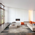 thumbnail image 1 of Rugs USA Rhianna Contemporary Abstract Area Rug, 4' x 5' 7", Rhianna Dark Beige, 1 of 8