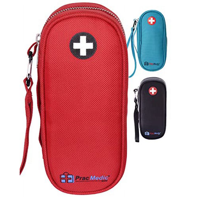 PracMedic Bags Epipen Carry Case Insulated Medical Case for 2 Epi Pens