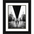 thumbnail image 1 of Pracht, Friedemann 12x14 Black Ornate Wood Framed with Double Matting Museum Art Print Titled - Reflecting St.Paul, 1 of 4