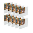 thumbnail image 1 of Practica Economy Stretched Cotton Canvas 20-Pack, 12x12" - Acid-Free Acrylic Primed Canvas for Acrylics, Pastels, Graphite, & More!, 1 of 7