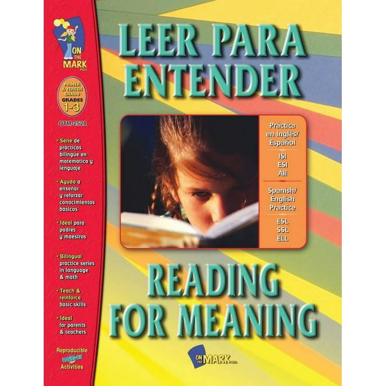 Leer es entender: Así que aprender a leer es aprender a entender lo que  está escrito (Spanish Edition)