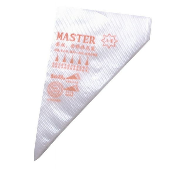 Practical 100 Pcs Pastry Piping Plastics Sugarcraft Bag Tool Disposable Icing Cake Decorating