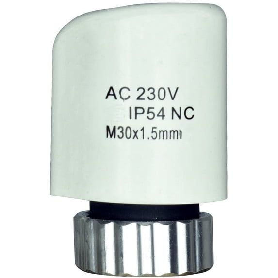 Practical 230V Normally Close Electric Actuator for Underfloor Heating
