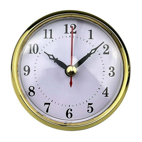 Practical 3-1/8Inch Clock Insert with Roman Trim Clock Insert Home Decors