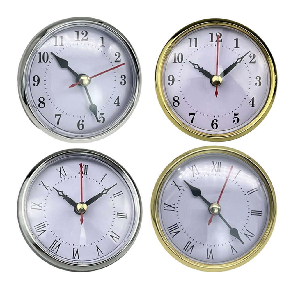 Practical 3-1/8Inch Clock Insert with Roman Trim Clock Insert Home ...