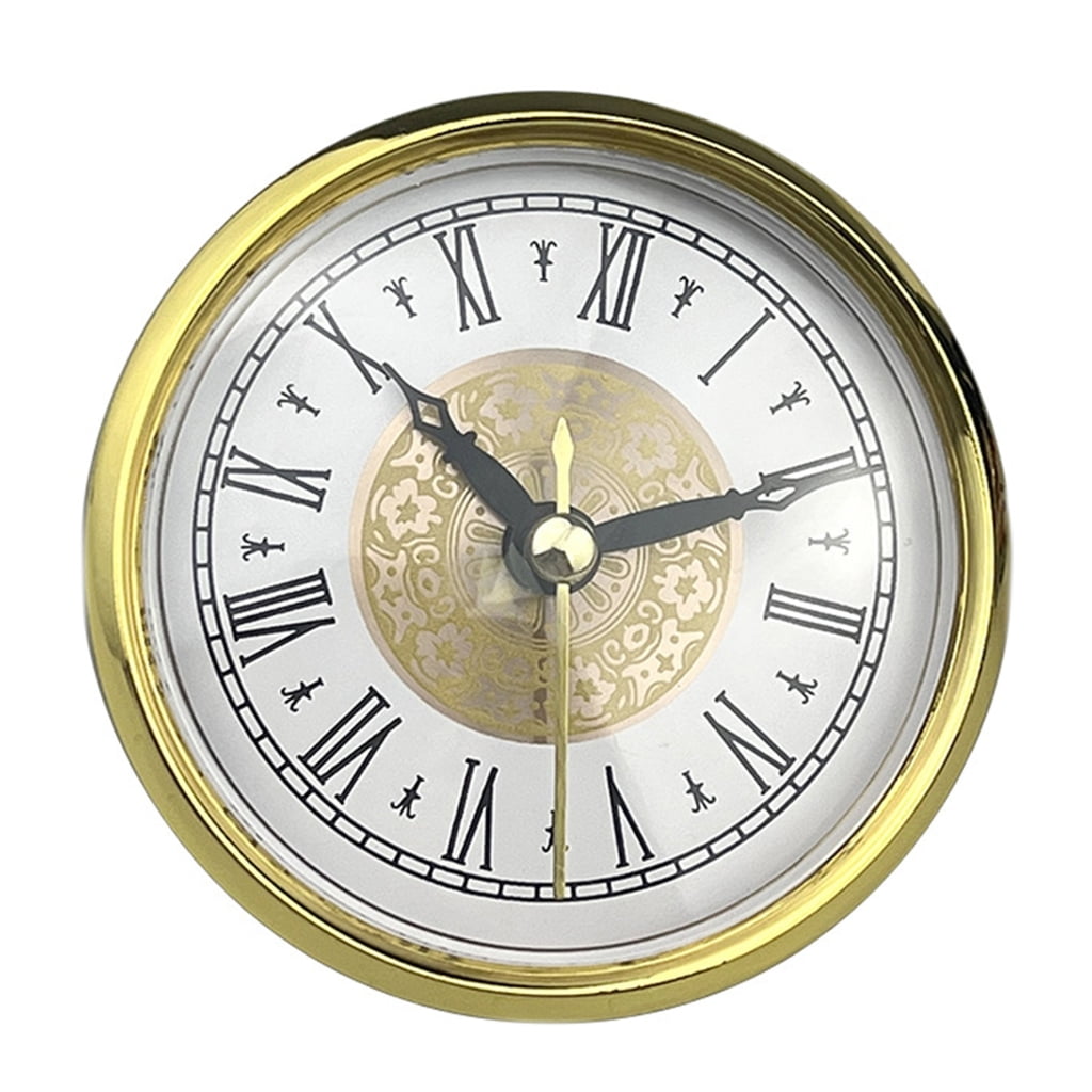 Practical 3-1/8Inch Clock Insert with Roman Trim Clock Insert Home ...