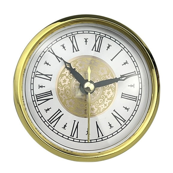 Practical 3-1/8Inch Clock Insert with Roman Trim Clock Insert Home Decors