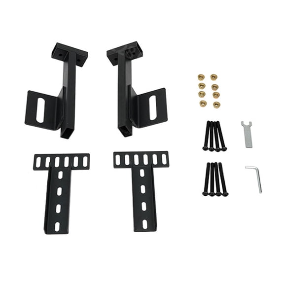 Practical Adjustable Bed Frame Headboard Brackets with Sturdy Carbon Steel Accessory for Long Time Use