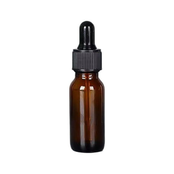 Practical Amber Glass Dispensing Bottle 15ml-500ml Friendly Leakproof Design For Lotions Sanitizers Cosmetics Storage