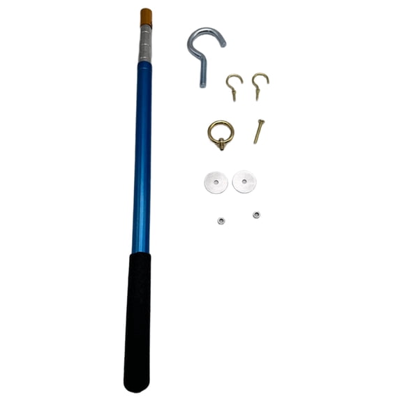 Practical Attic Ladder Hook And Rod Systems Secure Pull Down Replacement Metal Lofts Ladder Hook Set For Rope