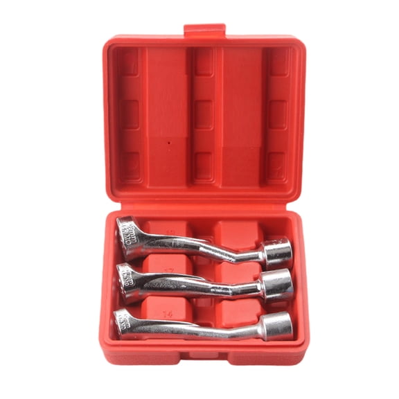 Practical Automotive Tool Set With Storage Box Automotive Socket Wrenches For Fuels Line And Oxygen Sensors Service
