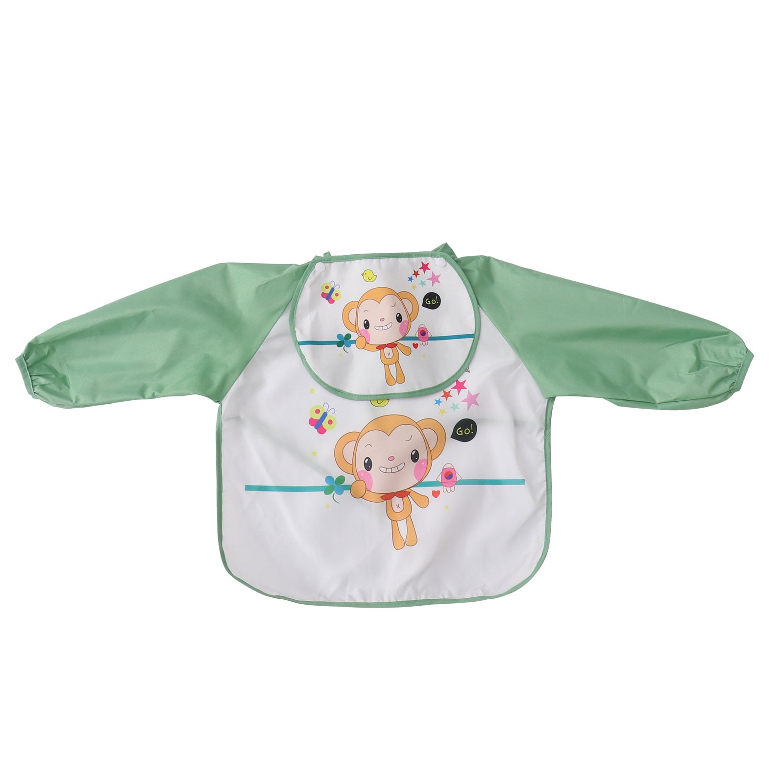 Practical Baby Painting Smock Adorable Infant Eating Apron Useful Kids