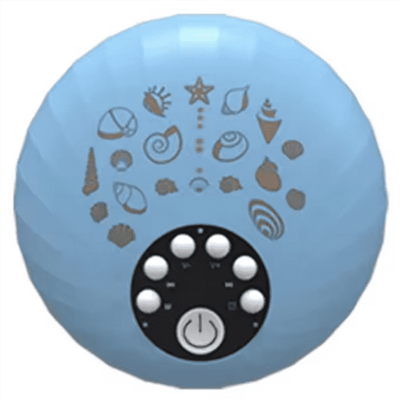 Practical Baby White Noise Sleep Aid Includes Soothing Sounds and Adjustable Timer Small Infant Sleep Aid for Easy Use,1 x Sleep Monitor,Blue