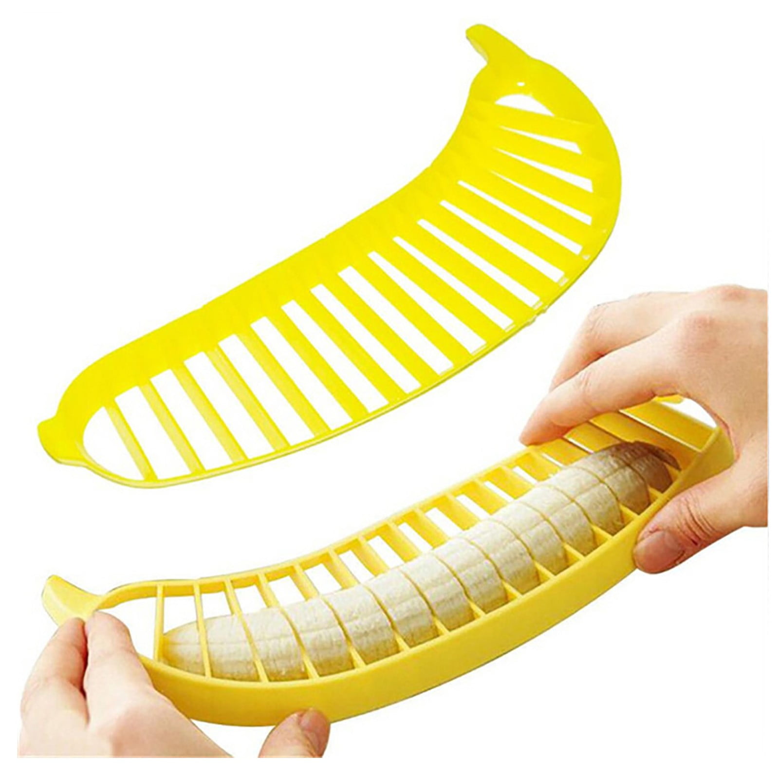 Practical Bana Cutter Fruit Chopper kitchen Gadgets Tools per Hair