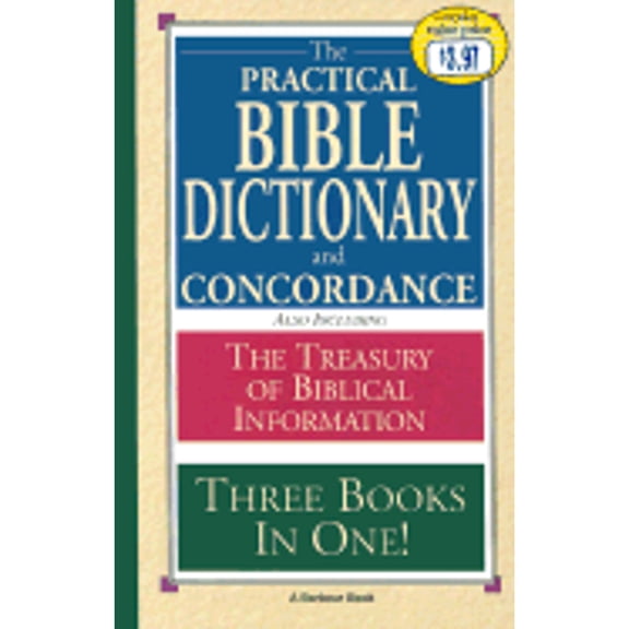 Pre-Owned Practical Bible Dictionary and Concordance (Paperback) by Inc. Barbour & Company