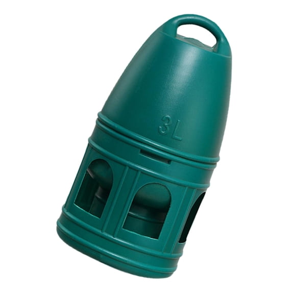 Practical Bird Waterer for Chickens and Ducks Thickened Plastic Leakproof Water Dispenser with Design 3/5Litre