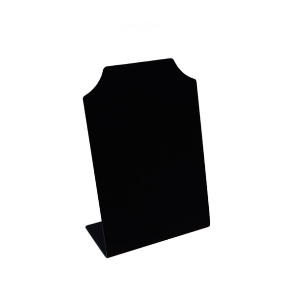 Practical Black Metal Blackboard for Cafe Bar Labels and Table Display