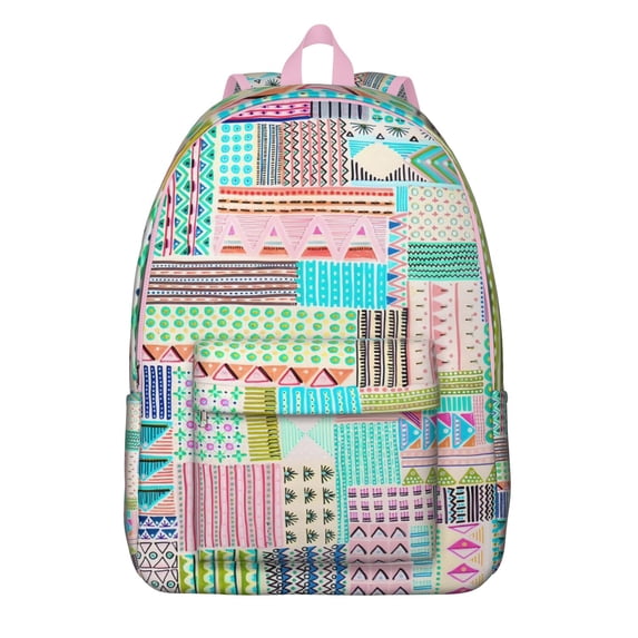 Practical Bohemian Backpack for Daily Use: Lightweight and Durable with a Front Pocket, Ideal for School, University, Commuting, and Vacation, a Fantastic Bohemian Gift for All