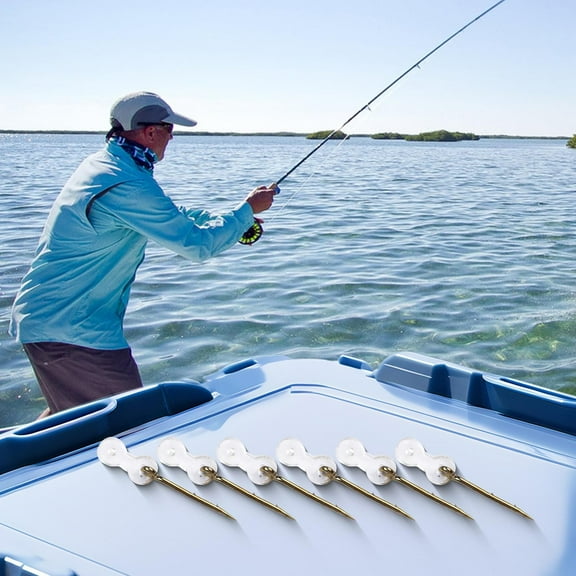 Practical Brand New Fishing Bait Hair Rig Sting Boilies Pin Tackle 12Pcs Bait Spike Boilies Pin Boilies Sting Carp 15Mm Fangkenuo