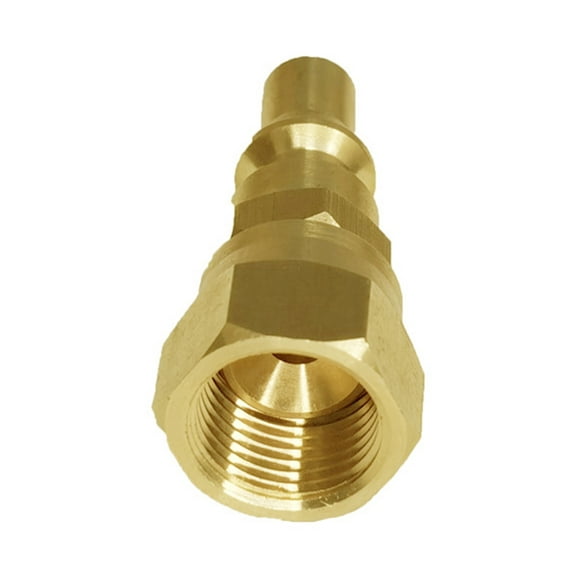 Practical Brass Reducing Adapter Effective Grilling Brass Pipe Adapter Functional Quick Connectors for Machines