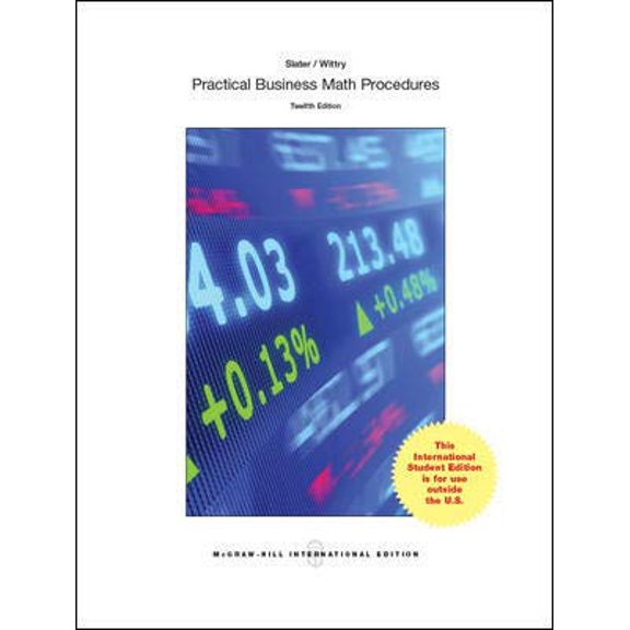 Practical Business Math Business Procedures Pack - Slater