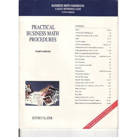 Pre-Owned Practical Business Math Procedures 9780256145069 Used