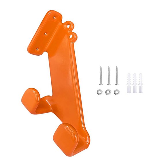 Practical Chainsaw Storage Rack Sturdy Steel Materials Wall Mounted Holder for Secure Tool Organization in Garage