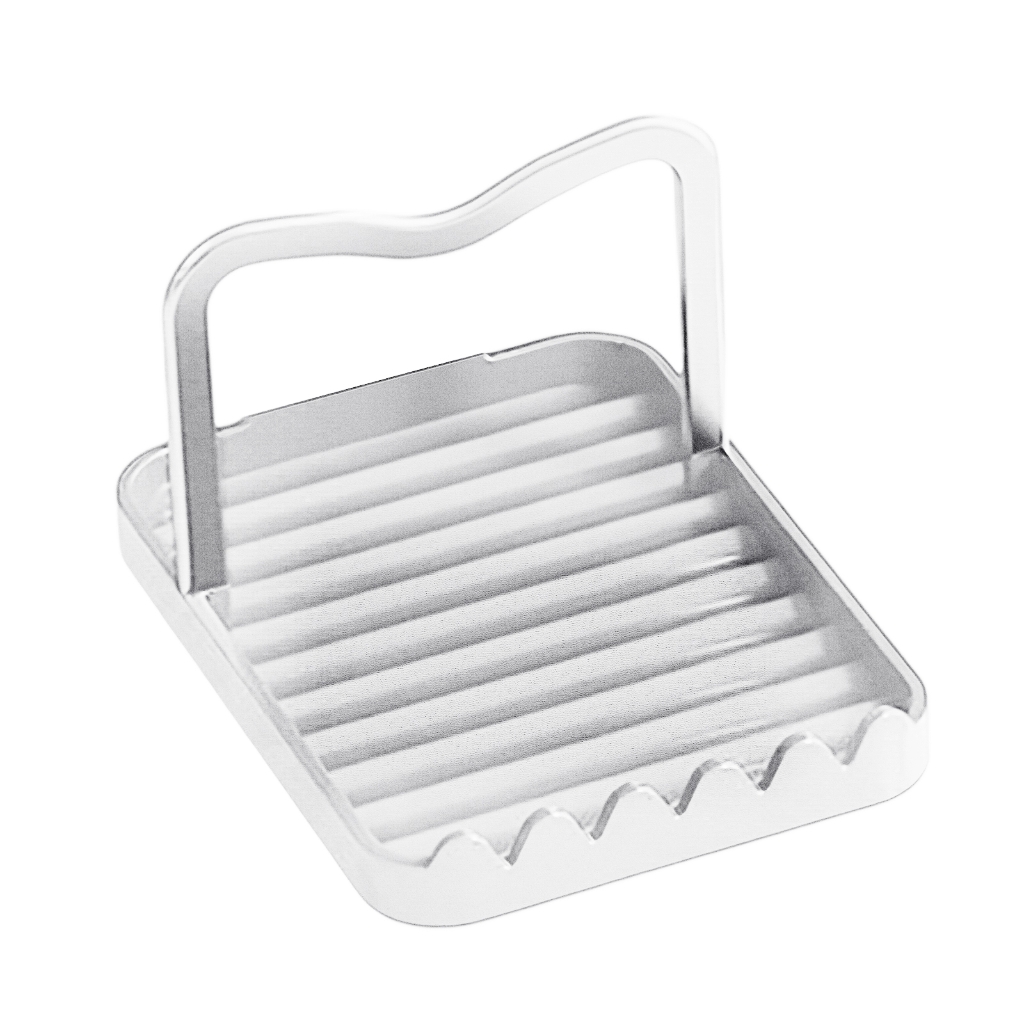 Tableware Solution Spoon Practical Cookware Rack Kitchen Countertop Solution Spoon Rest with Lid ...