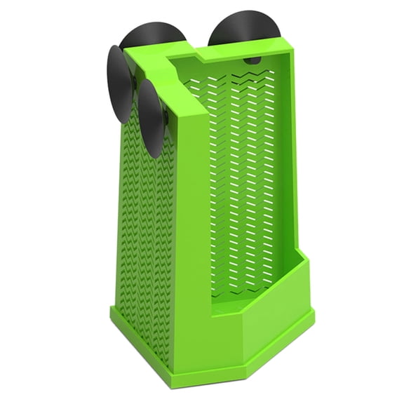 Practical Corner Terrariums Feeder For Reptiles Suction Cup Terrariums Mounted Feeding Bowl For Iguanas