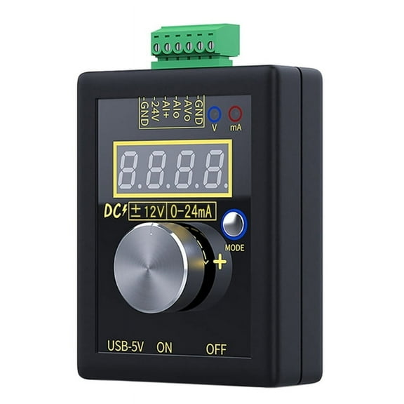 Practical Current Generator with 3 Power Supply Methods Rechargeable Analog 0-12V 0-24mA -002 Calibrator