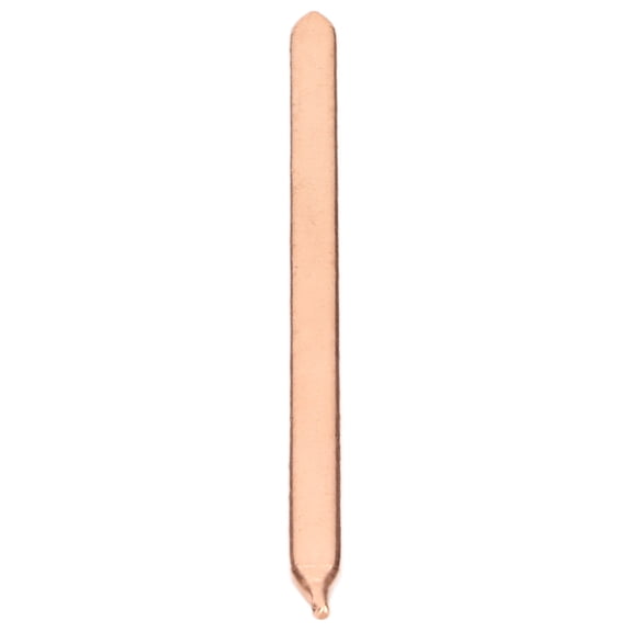 Practical DIY Copper Notebook Heat Pipe Stable Flat Brass Heatsink Tube for Computer Assembly, 140 mm / 5.5 inches