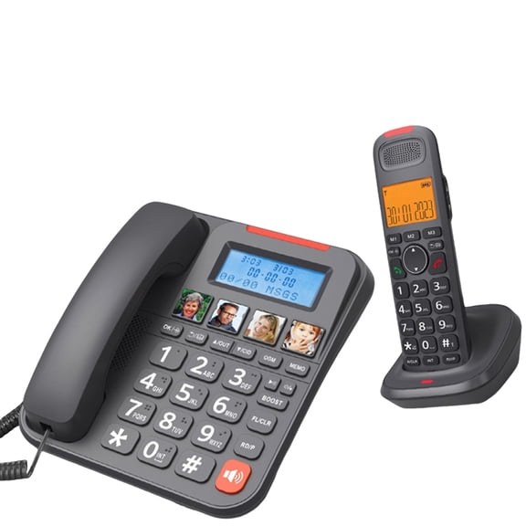 Practical Desk Phone with Multiple Ringtone and Adjustable Sound