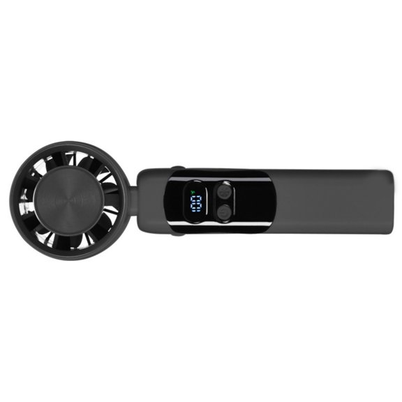 Practical Desktop Fan 4000mAh Comfortable Fan Digital Display Office Fan Rechargeable Air Cooling Fan Suitable for Home