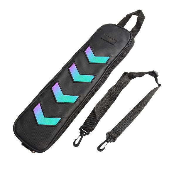 Practical Drum Drum Stick Bag Bag Adjustable Adjustable Strap Approx.350G Approx.46Cmx11.5Cm / 18.11Inchx4.53Inch