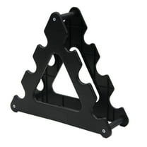 Practical Dumbbell Rack 3 Tier Hand Weight Tower Stand Small Dumbbells Organizer Compact Dumbbell Holder for Gym Office