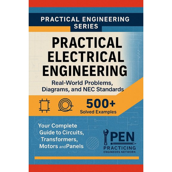 Practical Engineering Practical Electrical Engineering Real-World Problems Diagrams, and NEC Standards: Your Complete Guide to Circuits, Trans, Book 1, (Paperback)