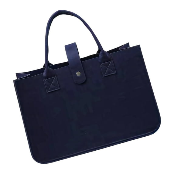 Practical Felt Bag Ample Room Organize Essential Effortlessly Portable Handbag