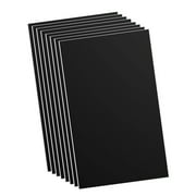 Practical Fence Post Protective Sleeves Set of 8 Waterproof and AntiRot for 3-5inch Round and 3-4inch Square Post