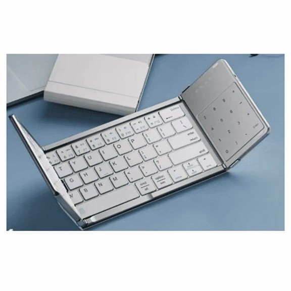 Practical-Foldable Touchpad Keyboard Folding Bluetooth Keyboard With Wireless Keyboard Number Portable Keyboard Phone Touch