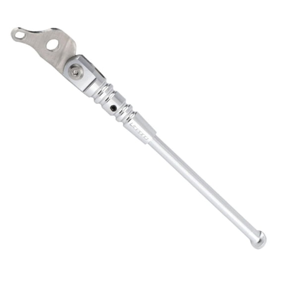 Practical Folding Aluminum Alloy Outdoor Sports Bike Parking Rack Bicycle Kick Stand Bike Kickstand Cycling Accessories SILVER