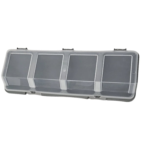Practical Four Compartment Storage Box Screw Storage Container For Projects And Professional Repair Tasks