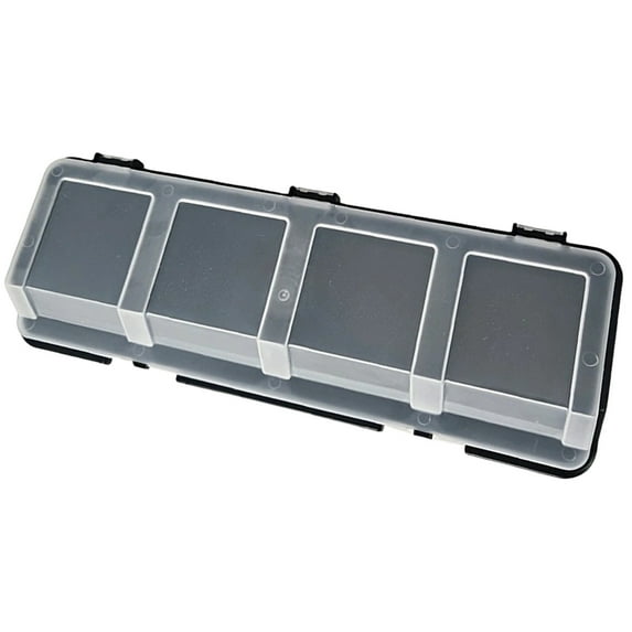 Practical Four Compartment Storage Box Screw Storage Container For Projects And Professional Repair Tasks