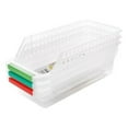 thumbnail image 1 of Practical Fridge Drawer Organizer Keeper Drawers Bins Baskets BPA Free Plastic Fridge Produce Saver Freezer Containers, 1 of 10